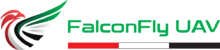 Falcon fly uav logo