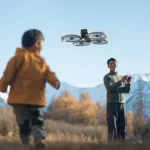 DJI Flip while in flight