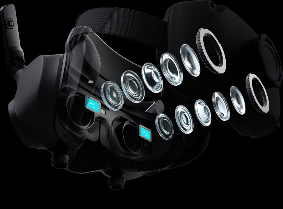 DJI Goggles 3 lenses