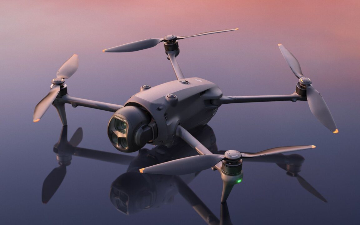 DJI Mavic 4 Pro side view