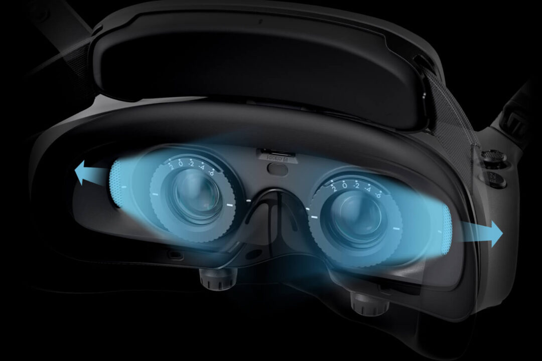 DJI Goggles 3 lenses