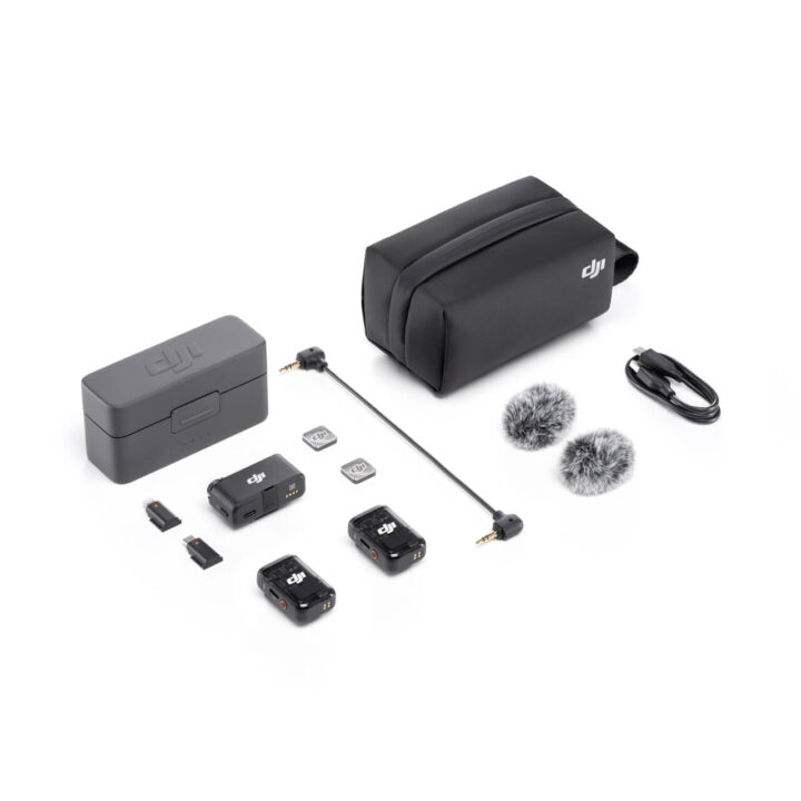 buy DJI Mic 2 (2 TX + 1 RX + Charging Case) from dubai
