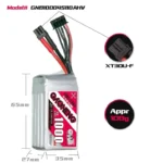 GAONENG GNB LiHV 4S 15.2V 1000mAh 110C XT30 LiPo Battery CONNECTOR