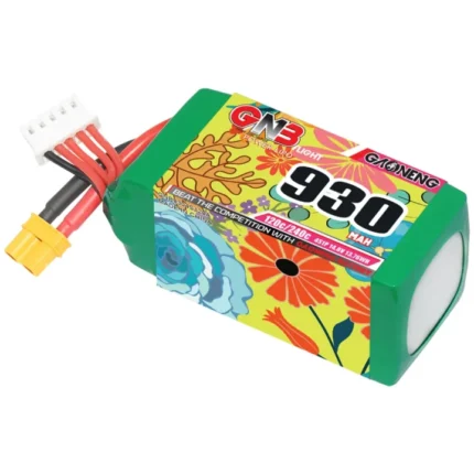 GAONENG GNB 4S 14.8V 930mAh 120C XT30 LiPo Battery PERSPECTIVE