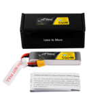 Tattu 550mAh 2S 7.6V HV Lipo Battery Long Pack with XT30 Plug PACK