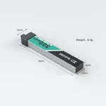 Sub250 1S 300mAh 75 C Battery DIMENSION