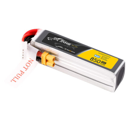 Tattu 850mAh 3S 95C 11.4V HV Lipo Battery Long Pack with XT30 Plug MAIN