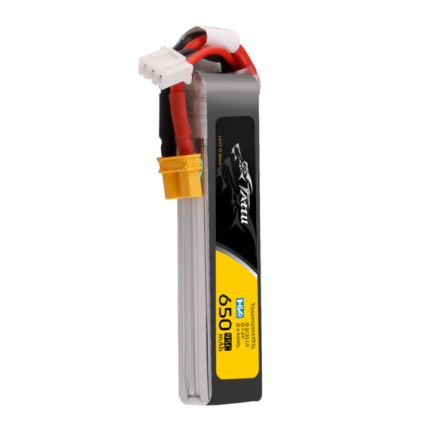 Tattu Tattu 650mAh 2S 95C 7.6V HV Lipo Battery Long Pack with XT30 Plug 3