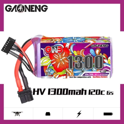 GAONENG GNB LiHV 6S 22.8V 1300mAh 120C XT60 LiPo Battery BANNER
