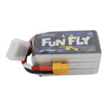 Tattu 1300mAh 6S 100C 22.2V FunFly lipo battery pack with XT60 Plug TOP