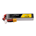 Tattu Tattu 650mAh 2S 95C 7.6V HV Lipo Battery Long Pack with XT30 Plug FRONT