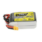 Tattu 850mAh 4s 95C 14.8V R-Line Lipo Battery Pack with XT30 Plug FRONT
