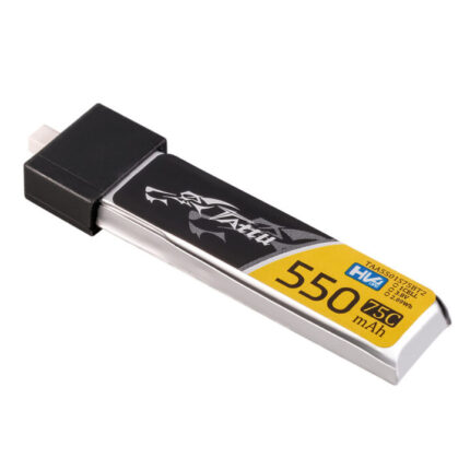 Tattu 1S 550mAh 75C 3.8V HV Lipo Battery Pack with BT 2.0 Plug PERSPECTIVE