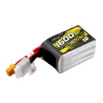 Tattu R-Line Version 6.0 1600mAh 160C 6S 22.2V SQ Lipo Battery Pack with XT60 Plug MAIN