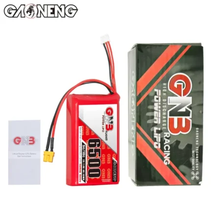 GAONENG GNB 2S 7.4V 6500mAh 5C LiPo Battery XT30 PACKAGE