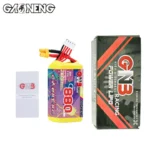 GAONENG GNB LiHV 4S 15.2V 880mAh 160C XT30 LiPo Battery PACKAGE