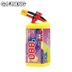 GAONENG GNB LiHV 4S 15.2V 880mAh 160C XT30 LiPo Battery FRONT
