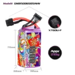 Gaoneng GAONENG GNB LiHV 6S 22.8V 1500mAh 120C XT60 LiPo Battery CONNECTOR