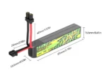 BETAFPV LAVA II 2S 680 mAh 95C ( 2 PCS ) - Image 3