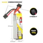 GAONENG GNB LiHV 3S 11.4V 660mAh 90C XT30 LiPo Battery CONNECTOR