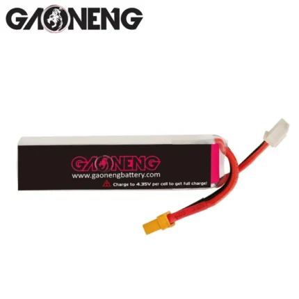 Gaoneng GAONENG GNB LiHV 2S 7.6V 720mAh 100C XT30 LiPo Battery BACKSIDE