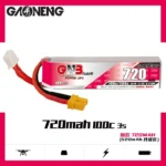 GAONENG GNB LiHV 3S 11.4V 720mAh 100C XT30 LiPo Battery BANNER