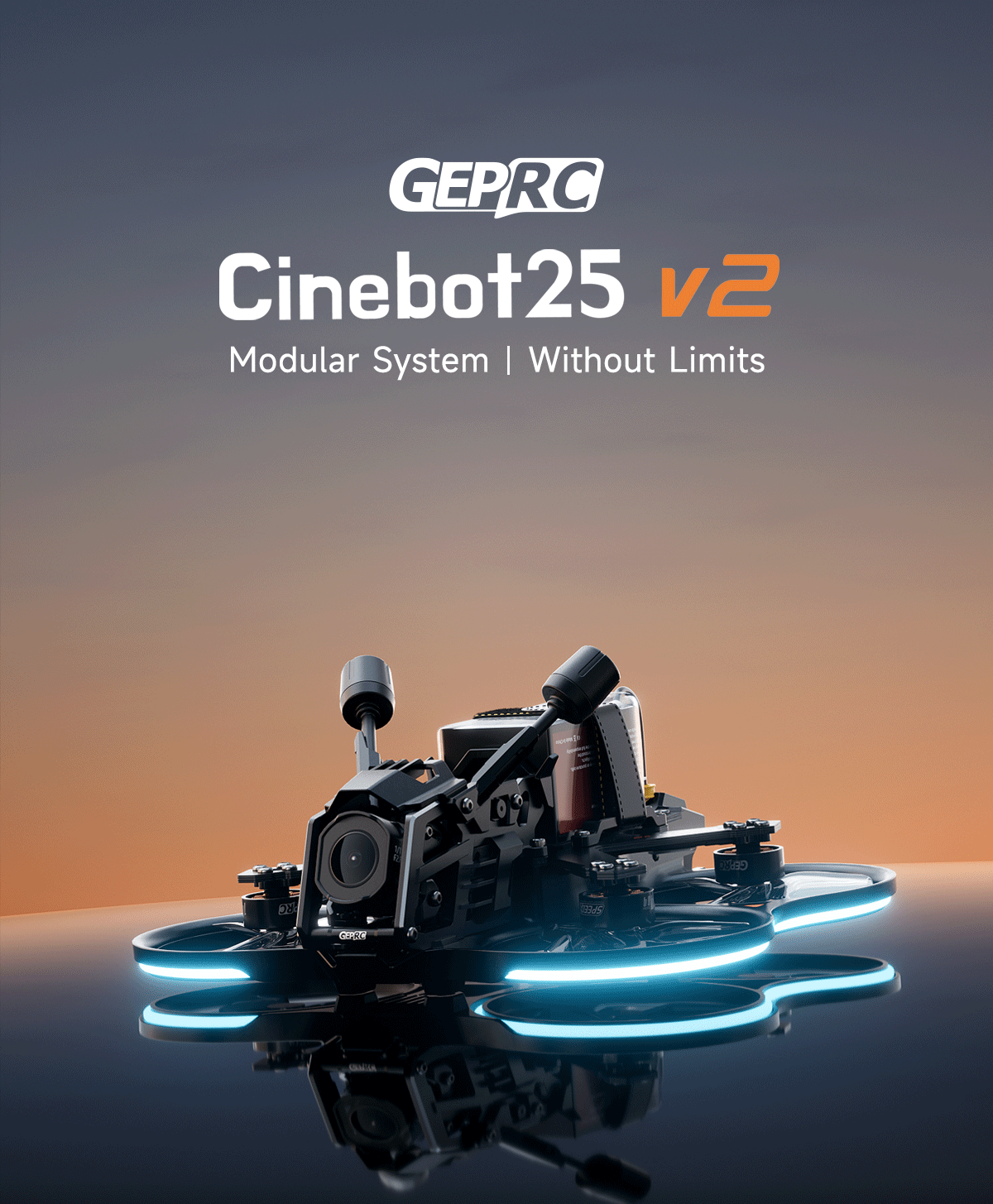 GEPRC Cinebot25 V2 O4 Pro Quadcopter banner