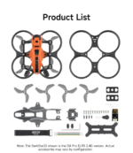 GEPRC DarkStar22 O4 Pro CineWhoop Quadcopter PACKAGE INCLUDE