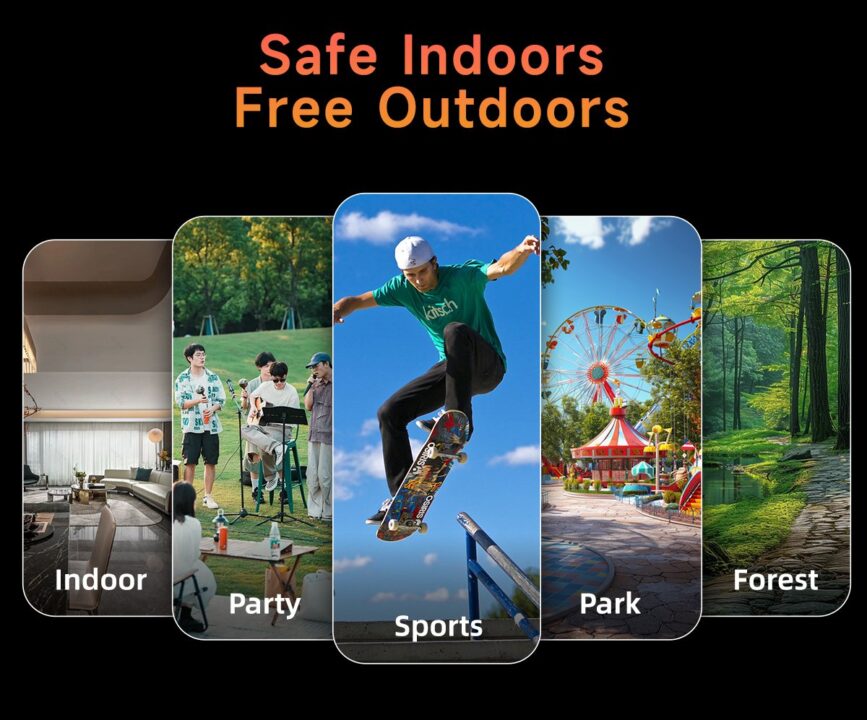 GEPRC DarkStar22 O4 Pro CineWhoop Quadcopter INDOOR BANNER