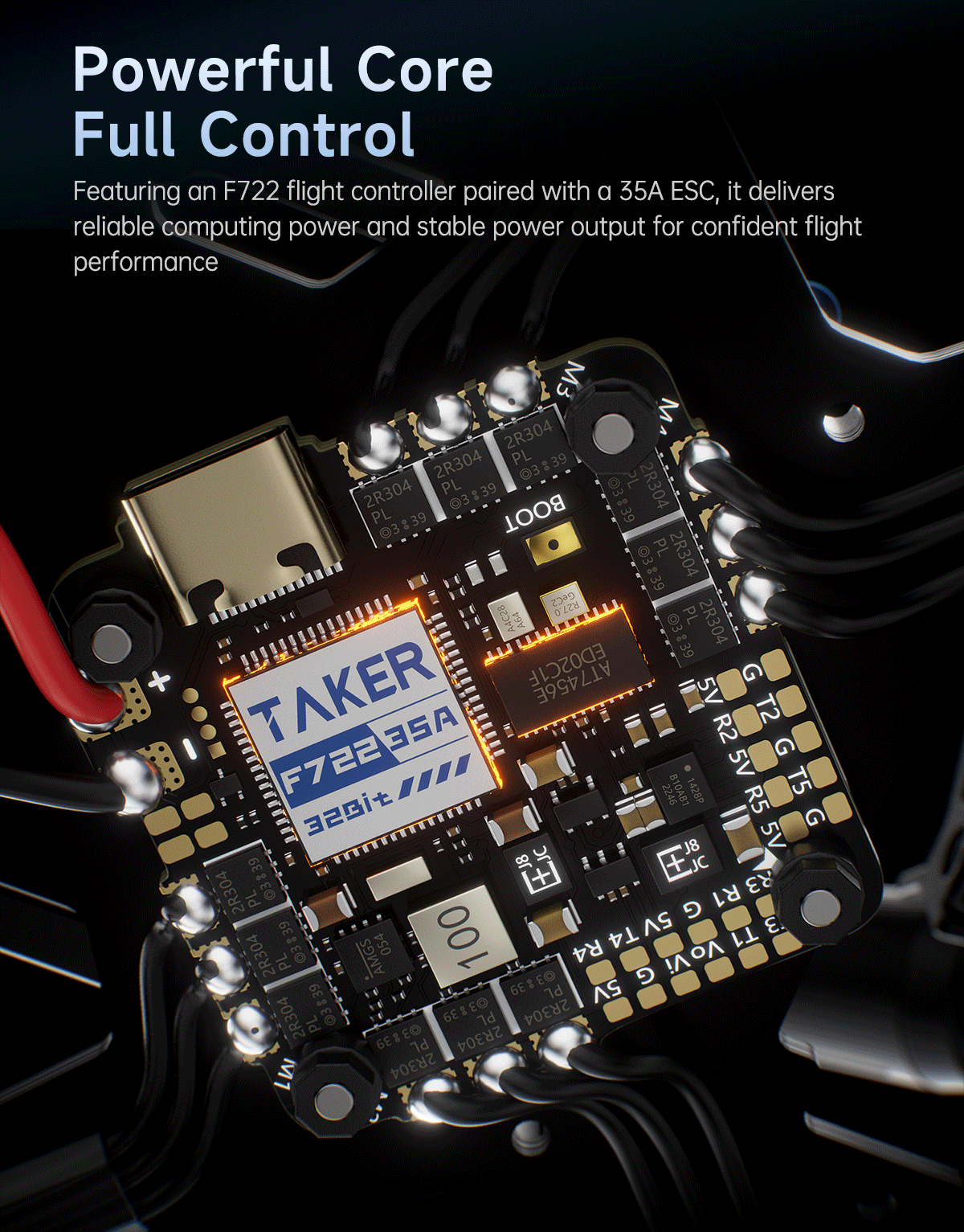 GEPRC Cinebot25 V2 O4 Pro Quadcopter stack