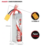 GAONENG GNB 6S 22.2V 3500mAh 110C LiPo Battery XT90 CONNECTOR
