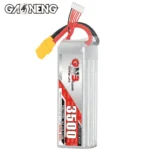 GAONENG GNB 6S 22.2V 3500mAh 110C LiPo Battery XT90 3D VIEW
