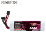 GAONENG GNB 6S 22.2V 5000mAh 10C XT60 Li-ion Battery made with Samsung 21700 50S BACK