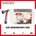 GAONENG GNB 6S 22.2V 8000mAh 10C XT60 Li-ion Battery made with Li-ion Lithium Ion 21700 BANNER