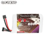 GAONENG GNB 6S 22.2V 8000mAh 10C XT60 Li-ion Battery made with Li-ion Lithium Ion 21700 BACK VIEW