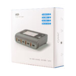 ToolkitRC Q4AC 4x50w 4 Ports XT60 LiPo LiHV LiFe Lilon (1-4S) Charger BOX