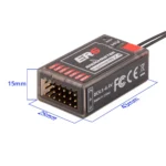 RADIOMASTER ER6 2.4GHz ELRS PWM Receiver DIMENSION