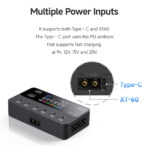 ISDT E625 charger interface