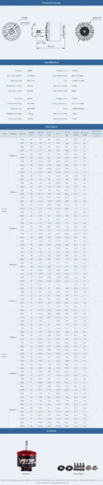 T-HOBBY V3120 motor specifications