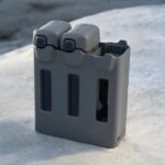 DJI Avata 360 Two-Way Charging Hub charging three batteries