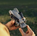 DJI Mini 5 Pro installation of Plus battery lifestyle photo