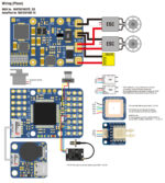 MATEKSYS Flight Controller F405-WMO - technical product image