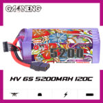 GNB 5200mAh 6S 120C LiHV battery view 1