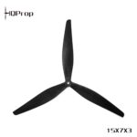 HQProp 15×7×3 Glass Fiber Reinforced Nylon Propellers – Black (1CW + 1CCW) product view 1