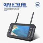 5.8G FPV Monitor with DVR 40CH 4.3-Inch LCD Display product view 4