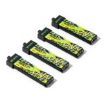 BETAFPV LAVA II 1S 480mAh battery on white background