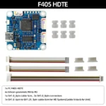 MATEKSYS F405-HDTE package, cables and silicone grommets