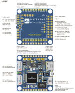 MATEKSYS H7A3-SLIM technical pinout and component layout