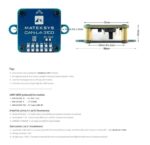MATEKSYS AP_Periph CAN Magnetometer RM3100 CAN-L4-3100 - technical product image