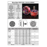RCINPOWER Wasp Major EVO Plus 22.6×7.2 2200KV Motor product view 4